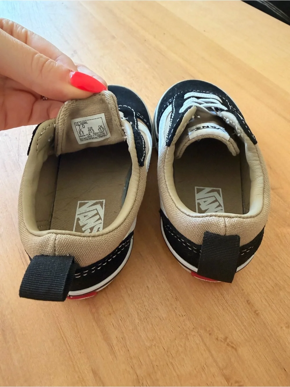 Vans toddler low